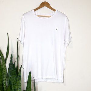 Acne Studios Vintage Face Logo Patch T-Shirt White - Sz L